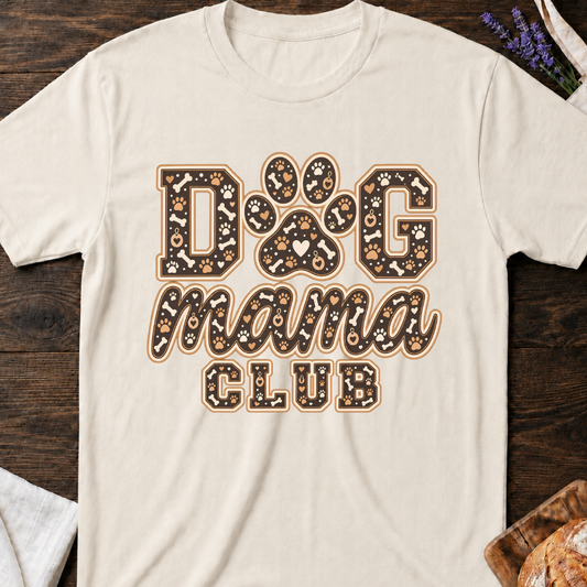 Dog Mama Club T‑Shirt - Dog Lover Gift