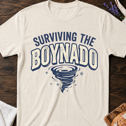Surviving the Boynado T-Shirt - Funny Mama Tee
