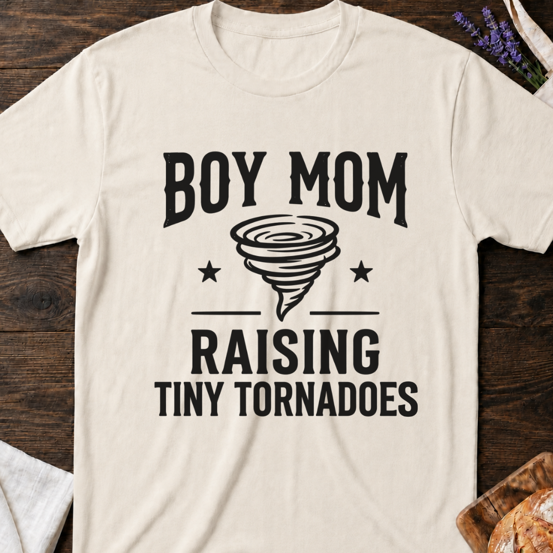 Tiny Tornadoes Mom T-Shirt