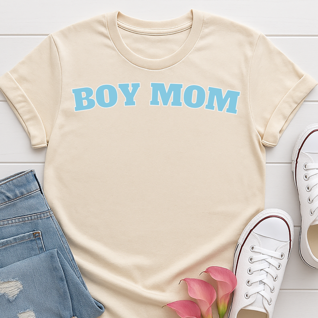 Boy Mom T-shirt - Mom Tee