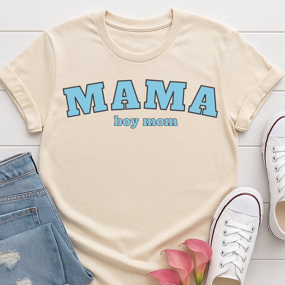 Mama Boy Mom T-shirt