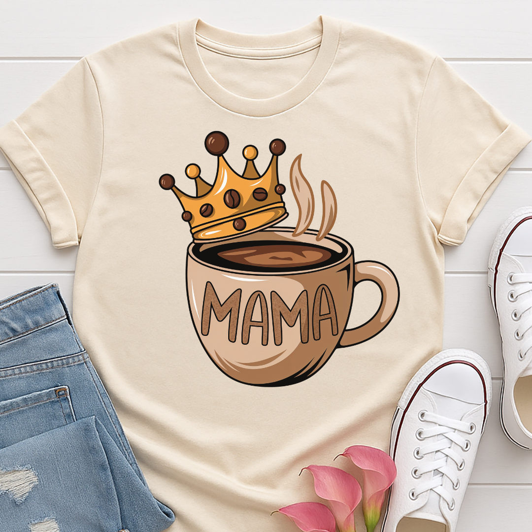 Mama Coffee Graphic T-shirt