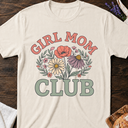 Girl Mom Club Wildflowers T-Shirt