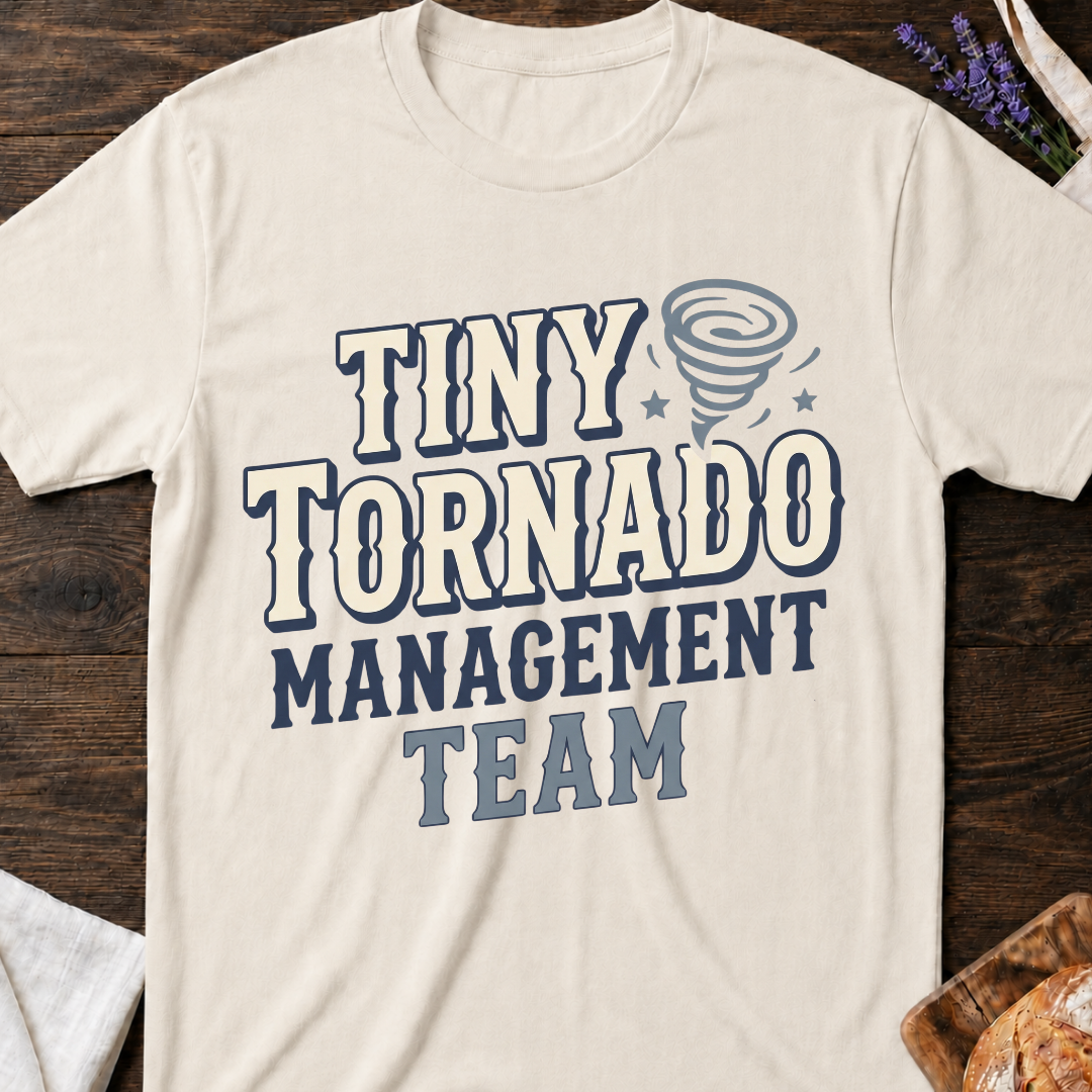 Tiny Tornado Management Team Mama T-Shirt