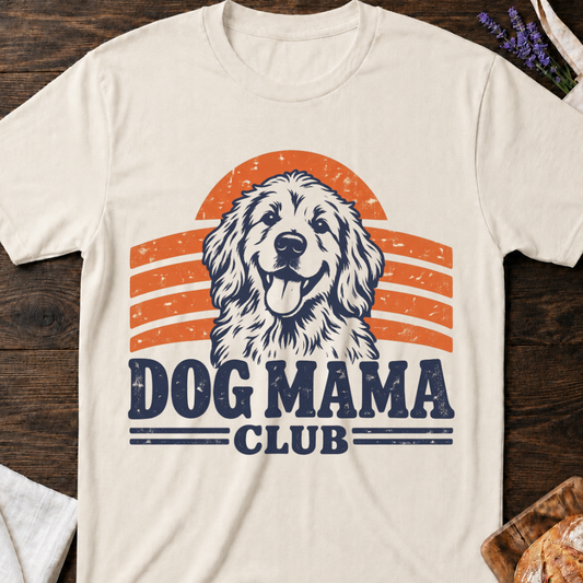 Dog Mama Club Retro T‑Shirt