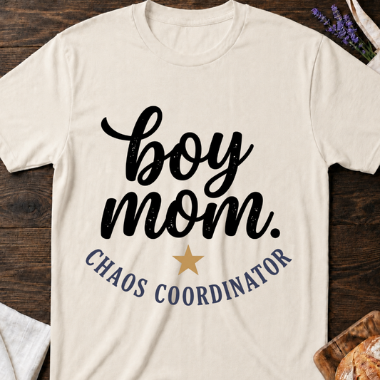Boy Mom Chaos Coordinator Shirt