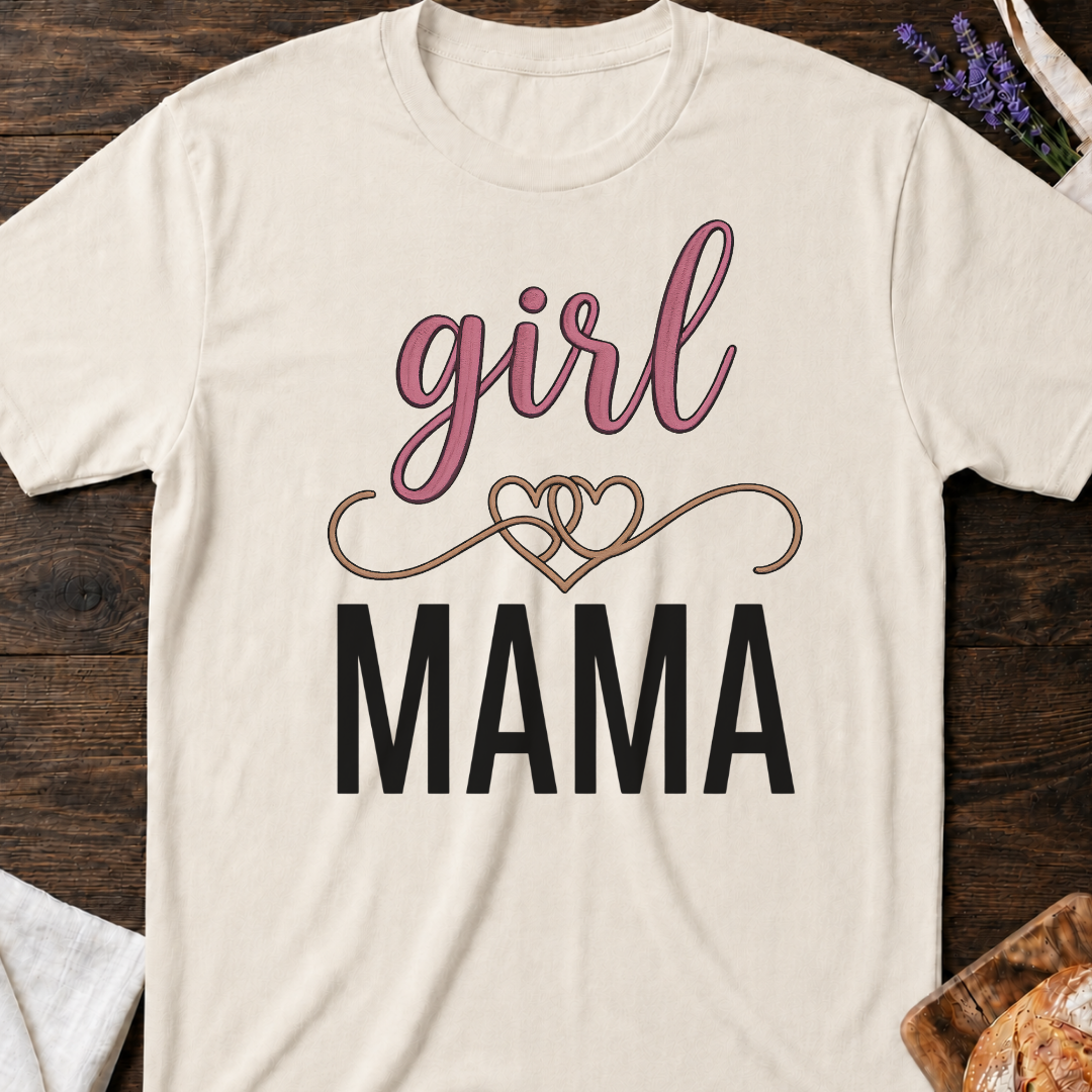 Cute Girl Mama T-Shirt