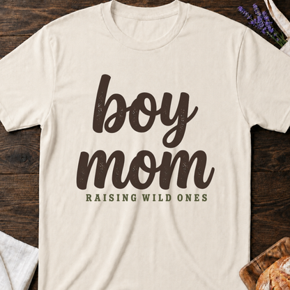 Boy Mom Shirt | Raising Wild Ones T-shirt