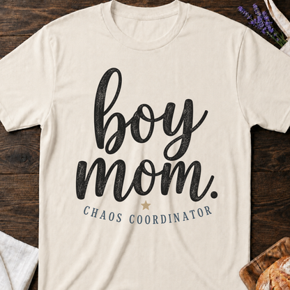 Boy Mom Chaos Coordinator T-shirt