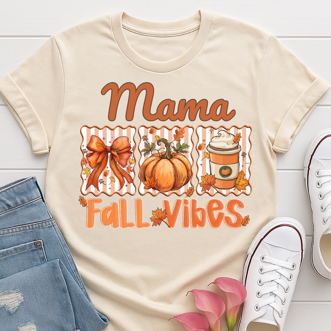 Mama Fall Vibes T-shirt