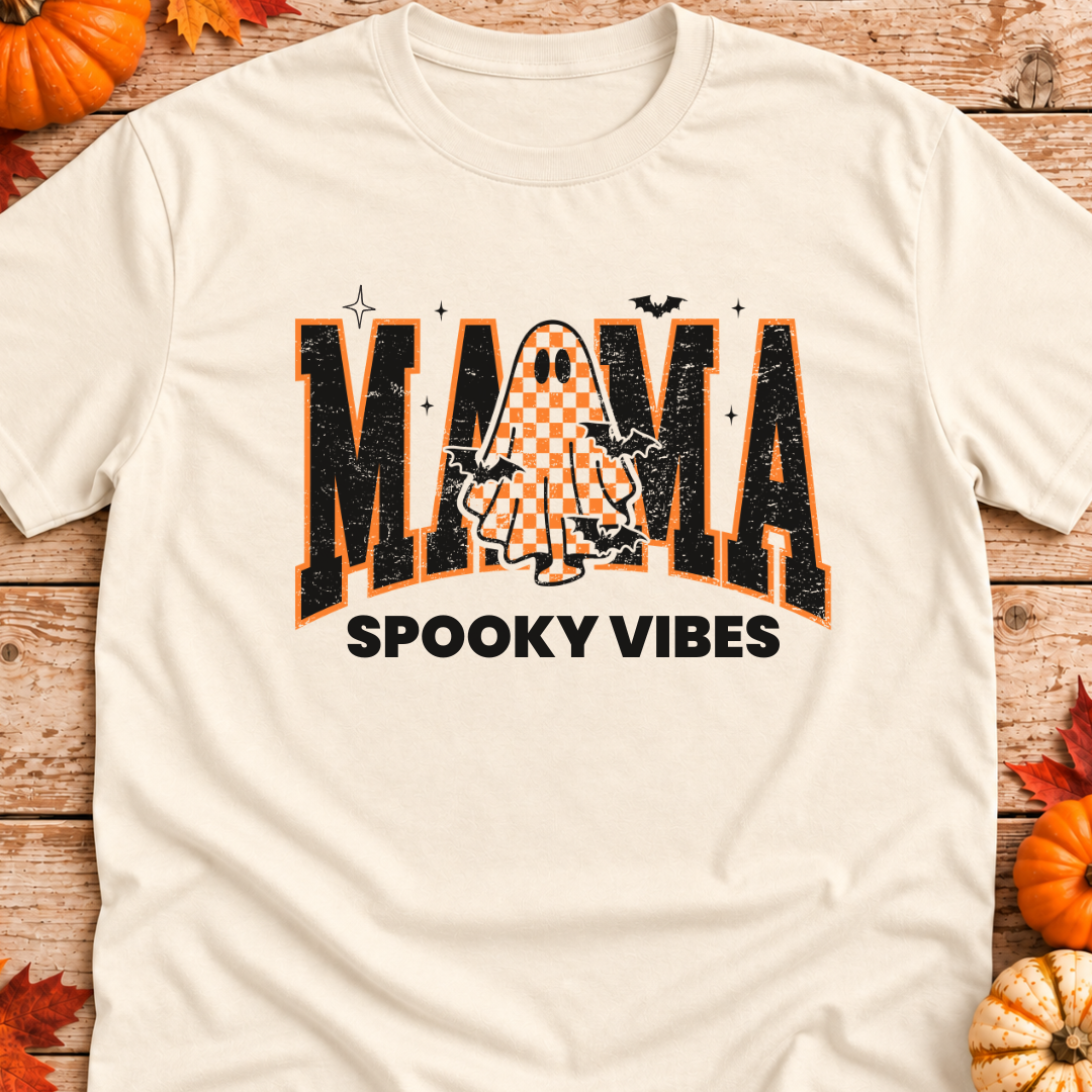 Mama Spooky Vibes T-Shirt