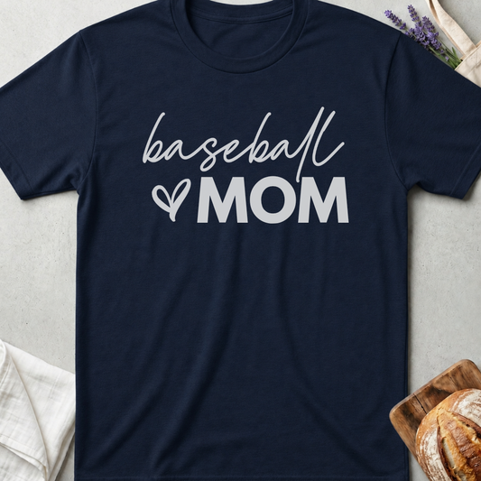 Proud Baseball Mom T-Shirt