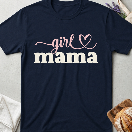 Girl Mama T-shirt - Cute Mom Shirt
