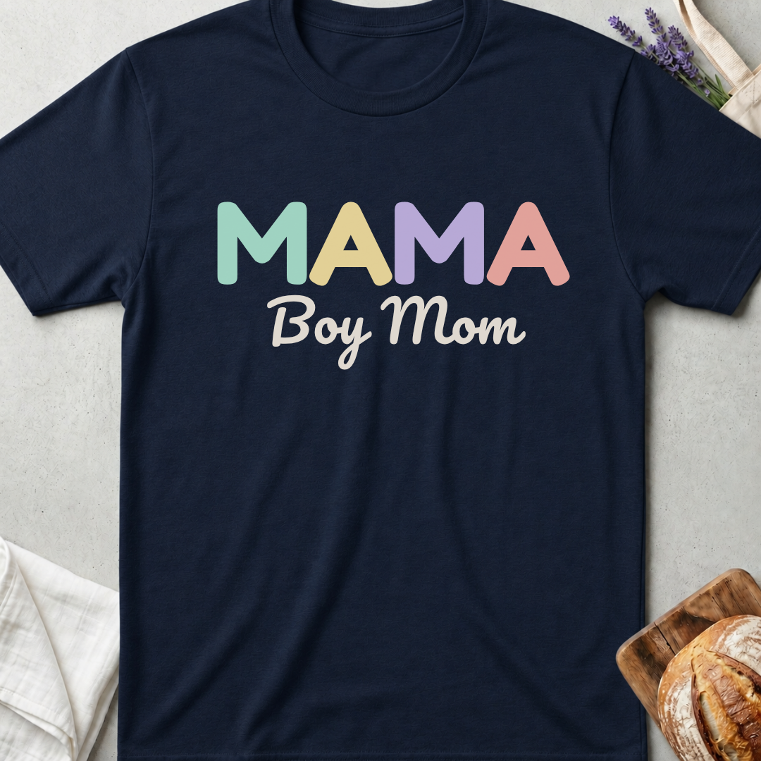 Boy Mom Life Tee- For Moms Raising Wild Boys 💙