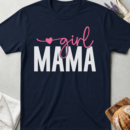 Girl Mama T-shirt - Girl Mom Shirt