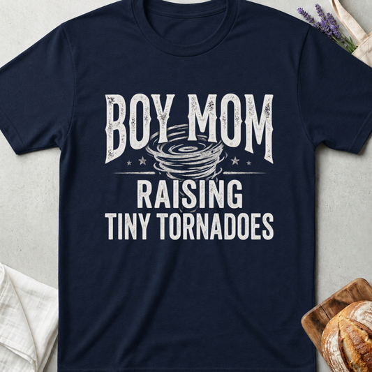 Boy Mom Shirt | Raising Tiny Tornadoes