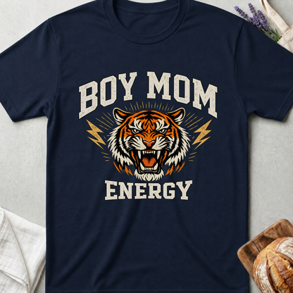 Boy Mom Energy Shirt | Tiger Mom Tee