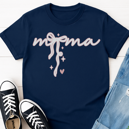 Mama Bow Script T-shirt