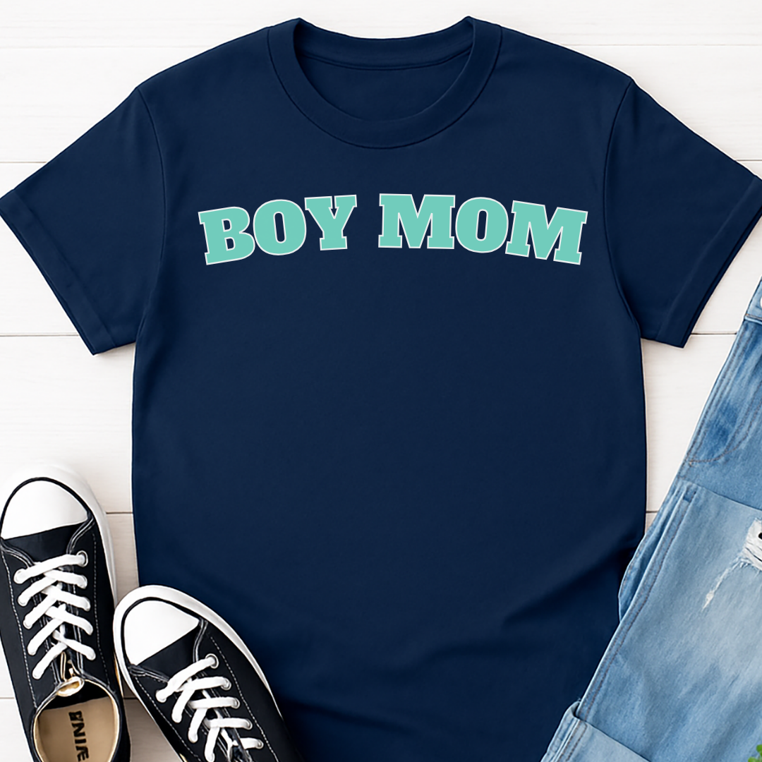 Boy Mom T-shirt - Mom Tee