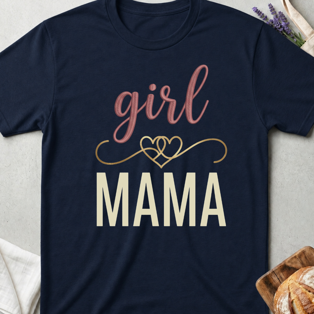 Cute Girl Mama T-Shirt
