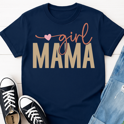 Girl Mama T-shirt - Mom Tee