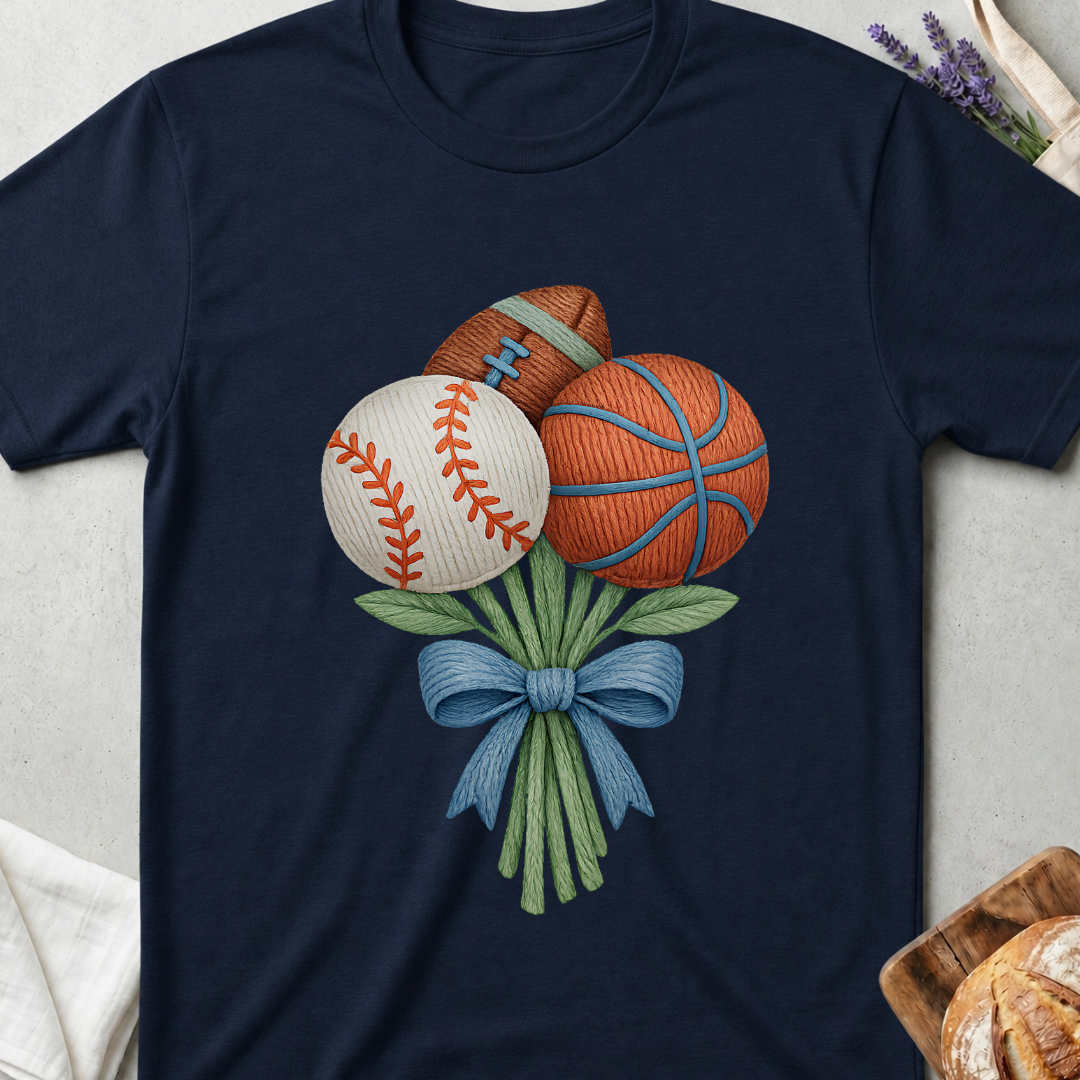 Sports Ball Mama T-Shirt