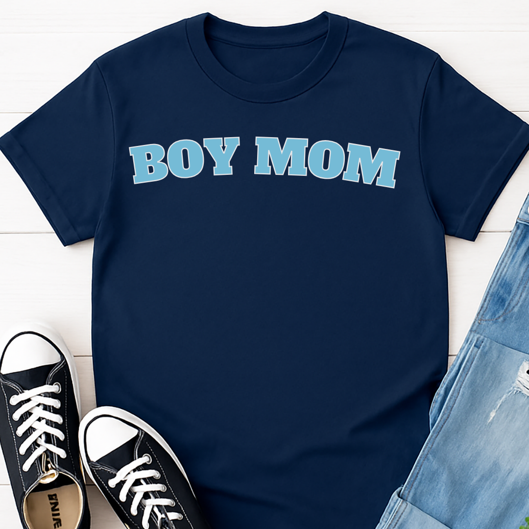 Boy Mom T-shirt - Mom Tee