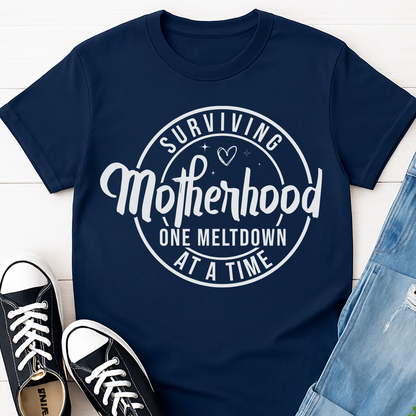Surviving Motherhood T-shirt - Funny Mom Life Tee