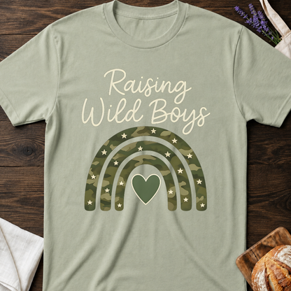 Raising Wild Boys T-shirt - Boy Mama Shirt