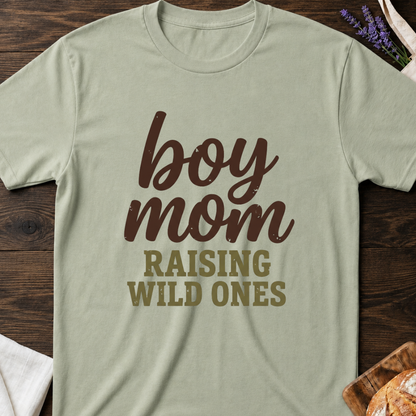Raising Wild Boys Mom T-Shirt