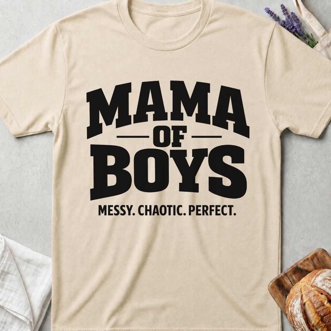 Mama of Boys Shirt | Messy Chaotic Perfect T-Shirt