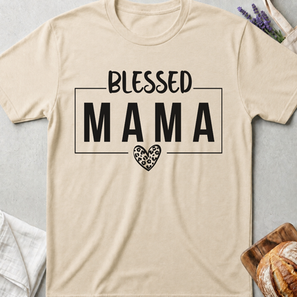 Blessed Mama T-Shirt – Faith & Love Mom Shirt ❤️