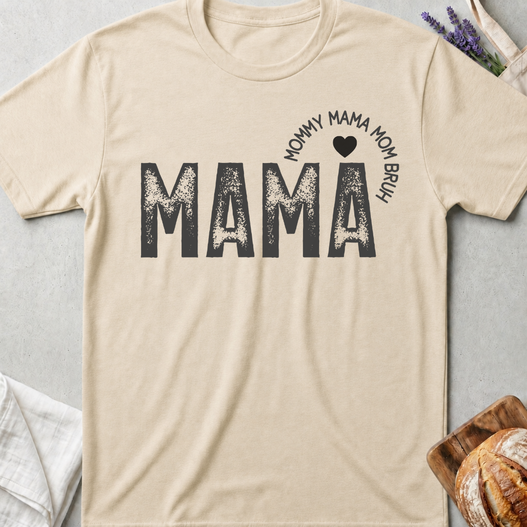 Mama Life Tee – Funny Mom Life Shirt 🤍