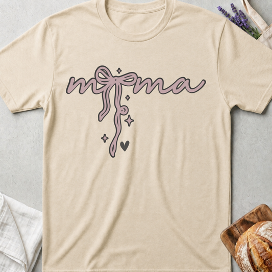 Mama Bow T-Shirt - Shirt for Moms
