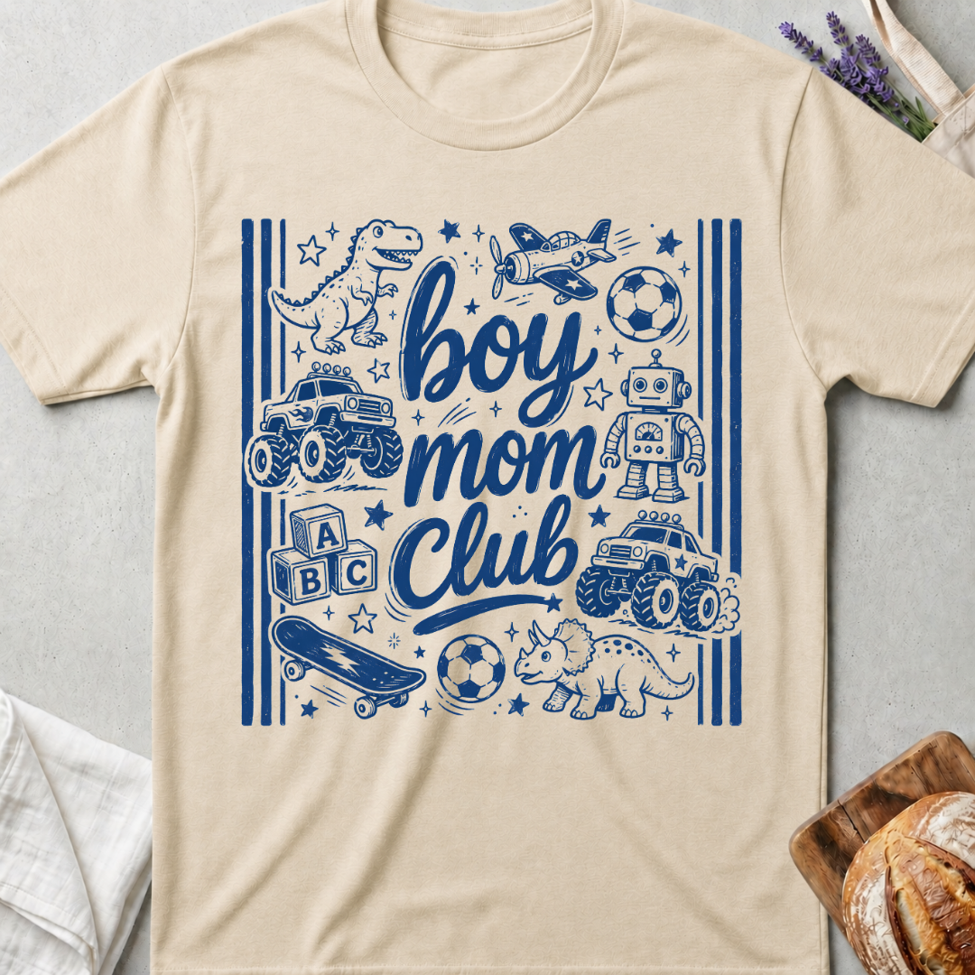 Boy Mom Club T-Shirt