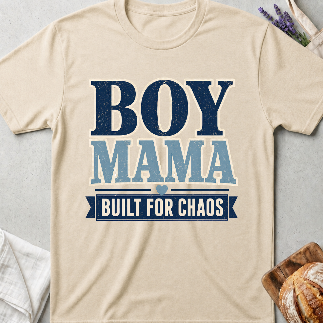 Boy Mama Built for Chaos T-Shirt