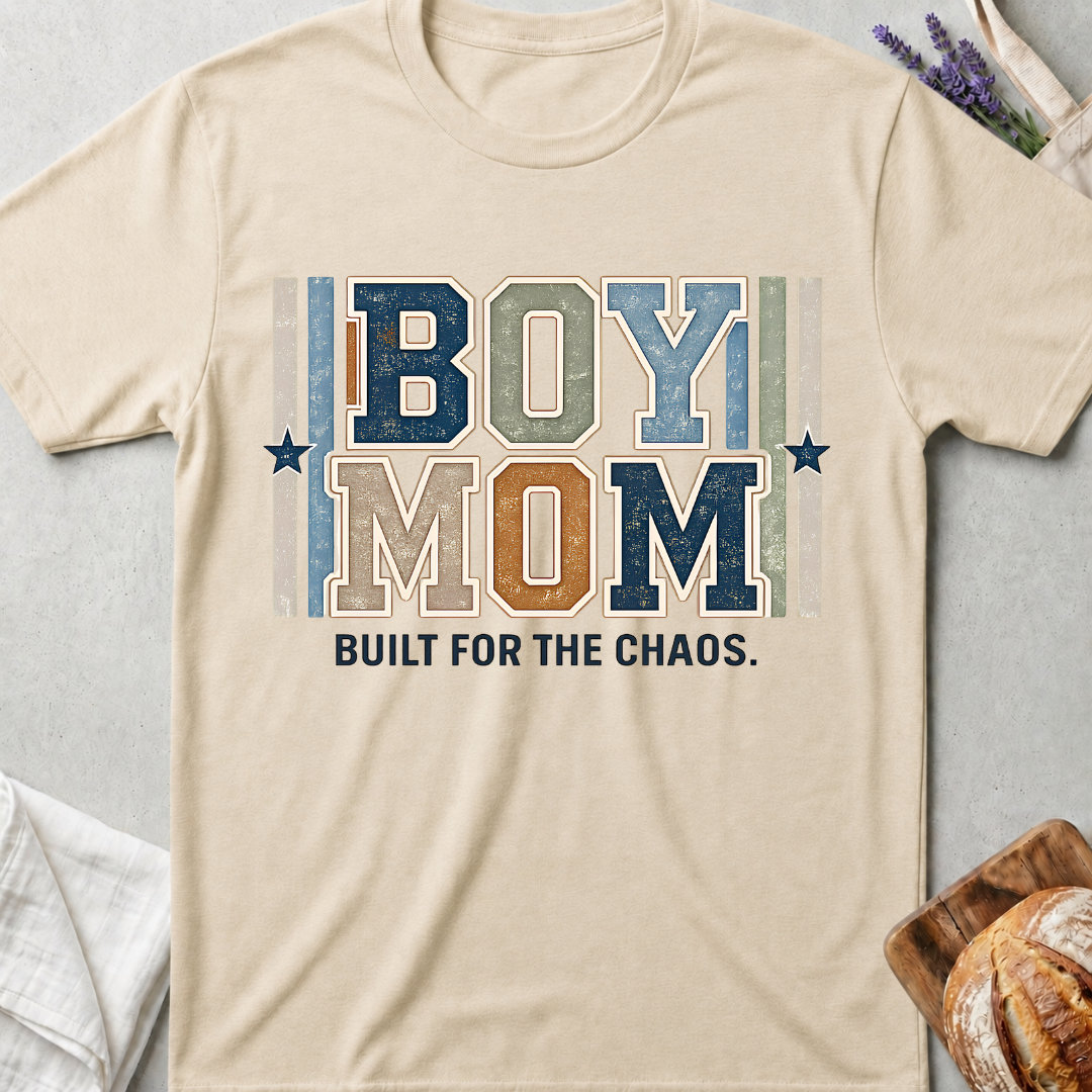 Boy Mom Built for the Chaos T-Shirt