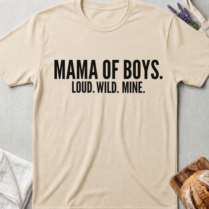 Mama of Boys Shirt - Boy Mom Life Tee