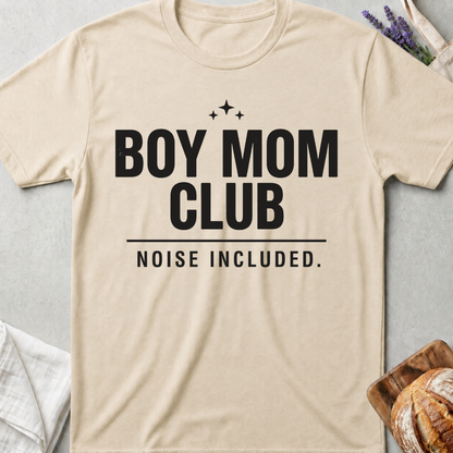 Boy Mom Club T-Shirt | Noise Included