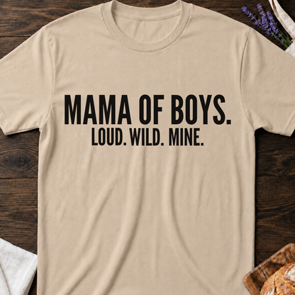 Mama of Boys Shirt - Boy Mom Life Tee