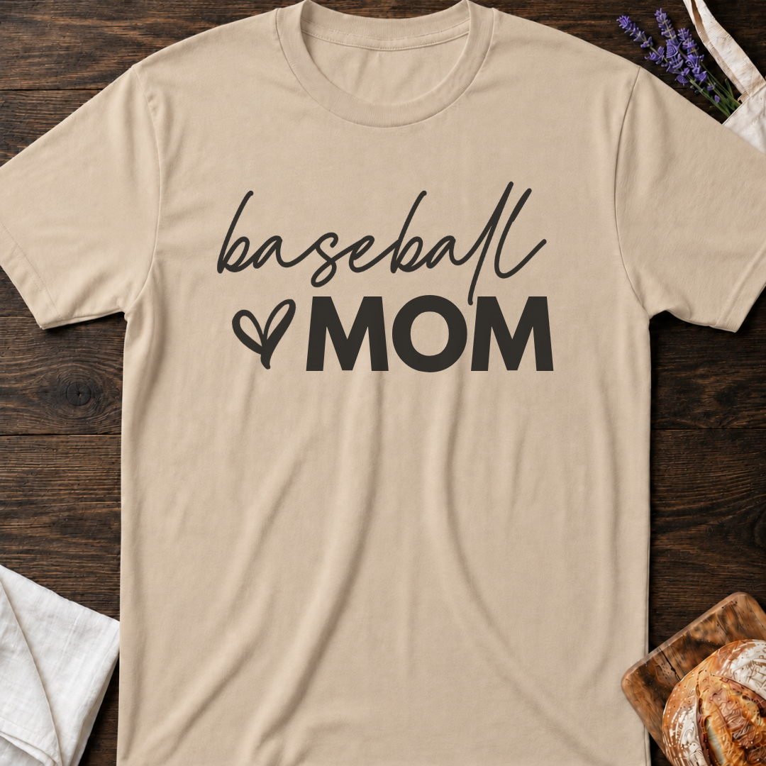 Proud Baseball Mom T-Shirt