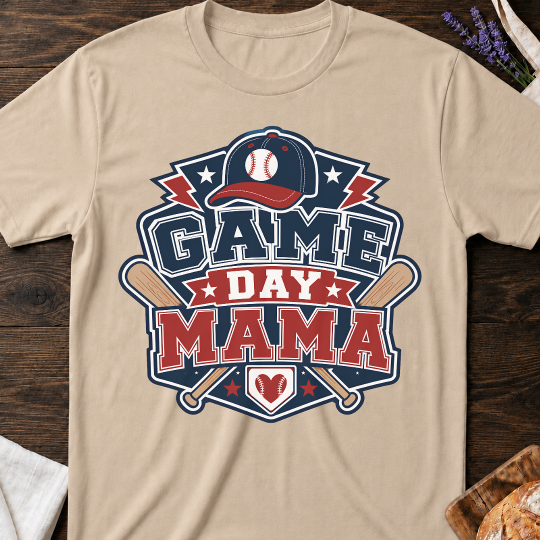 Game Day Mama Baseball T-shirt | Mom Sports Shirt