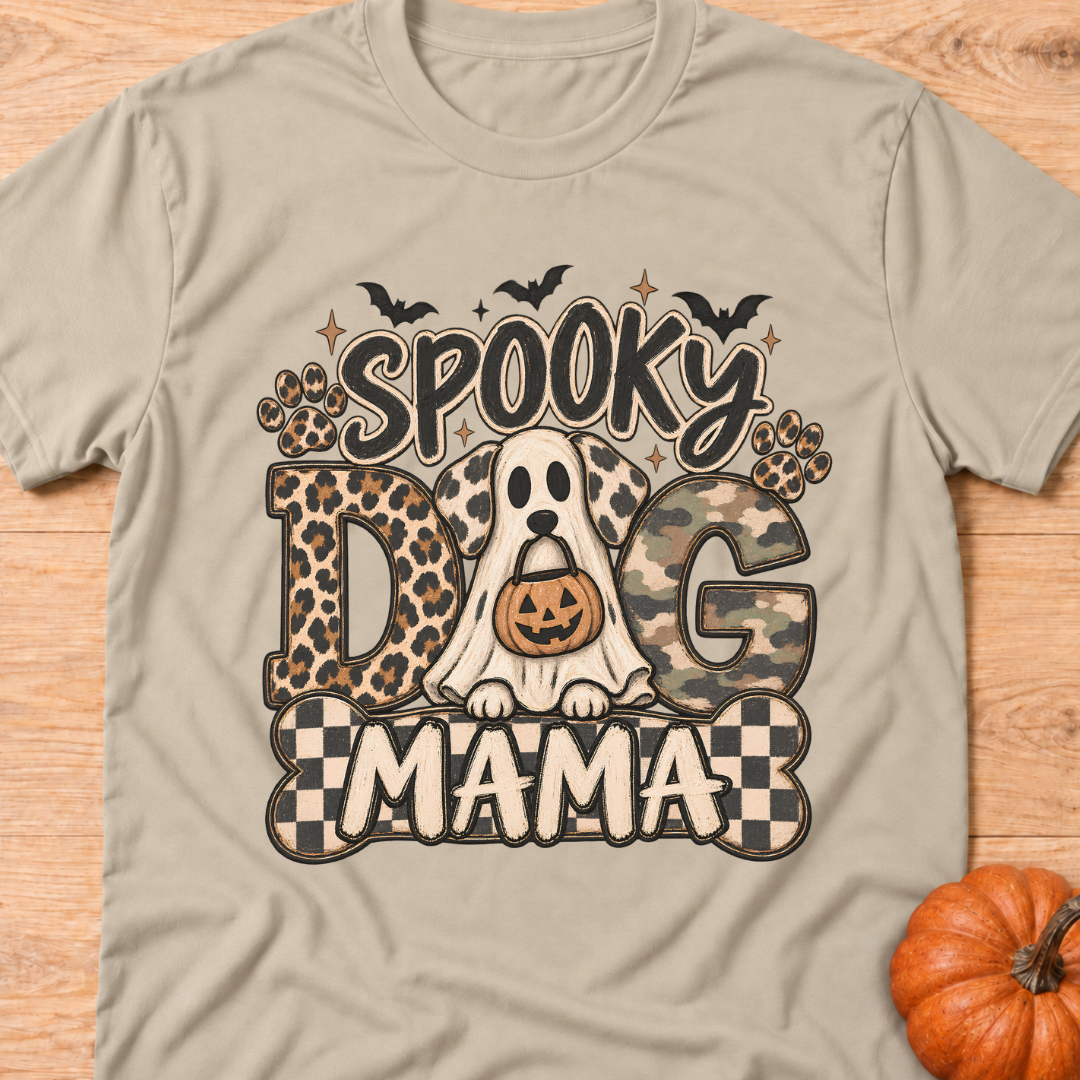 Spooky Dog Mama T-Shirt