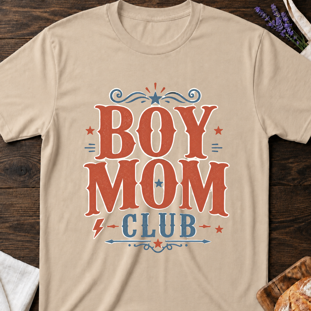 Western Boy Mom Club T-Shirt