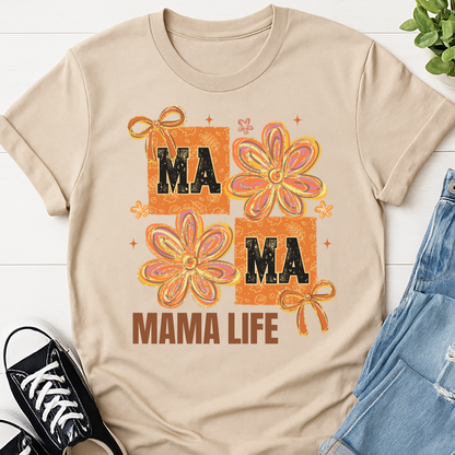 Mama Life Floral T-shirt