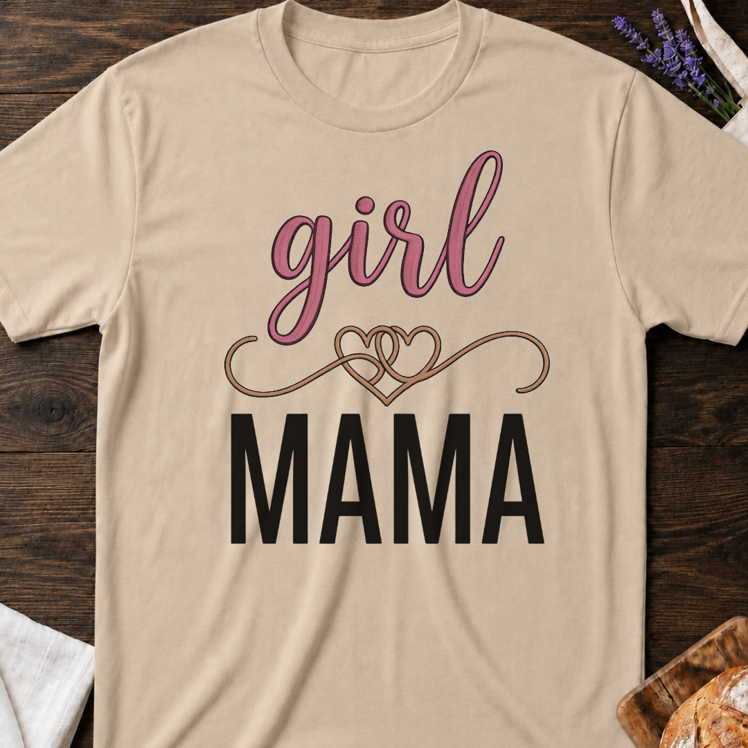 Cute Girl Mama T-Shirt