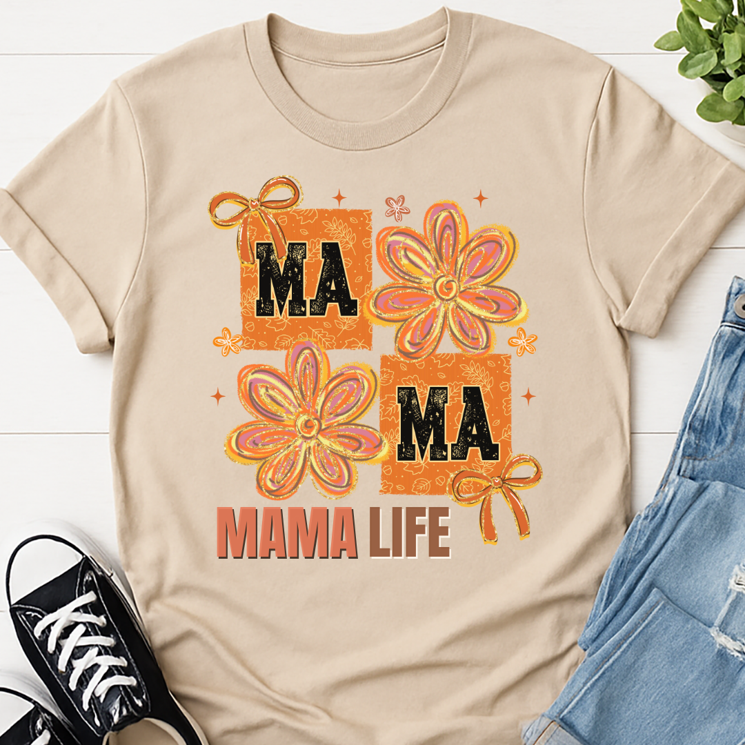 Mama Life Floral T-shirt