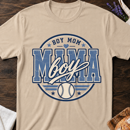 Boy Mom Baseball T-Shirt