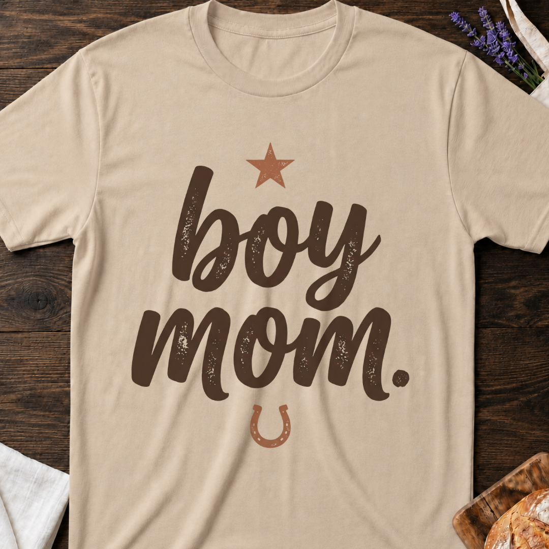 Boy Mom Western T-shirt
