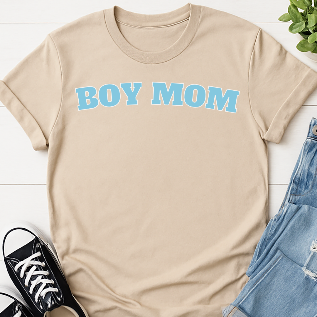Boy Mom T-shirt - Mom Tee